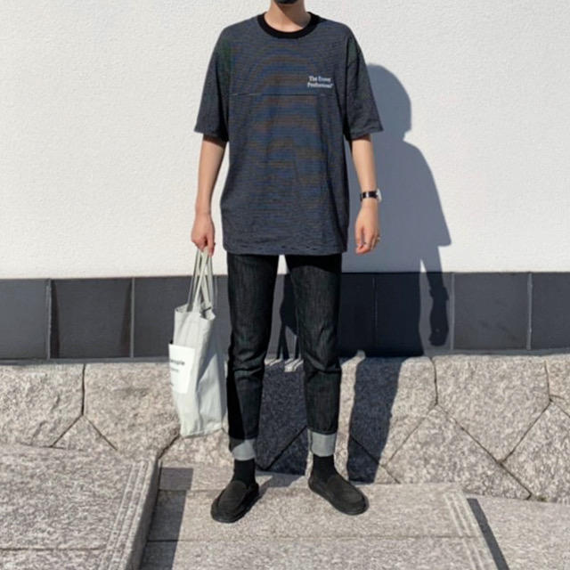 ファッションなデザイン ennoy L S Border T-Shirt エンノイ ロンT