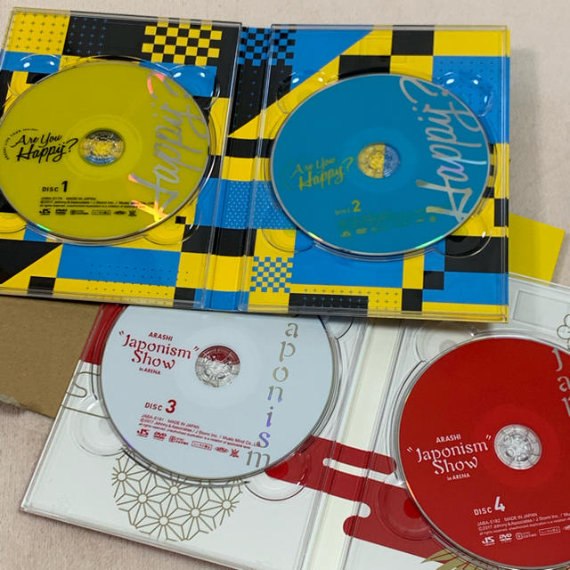 嵐(アラシ)の嵐 DVD Are You Happy? 初回限定盤 エンタメ/ホビーのDVD/ブルーレイ(ミュージック)の商品写真