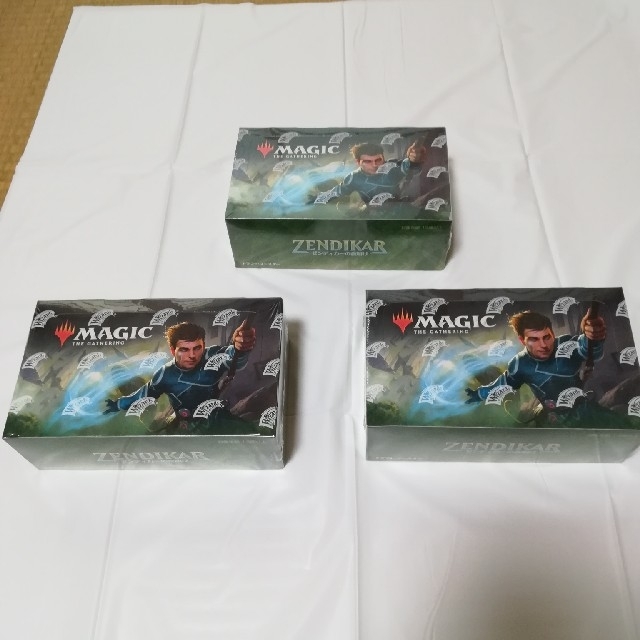 ゼンディカーの夜明け　ドラフトブースター　日本語版　3BOX　新品未開封　MTG 1