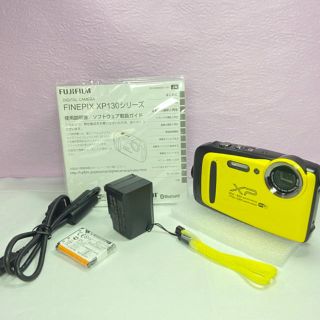 フジフイルム(富士フイルム)の【極上美品❣️】FUJIFILM XP 130 FINEPIX XP1 イエロー(コンパクトデジタルカメラ)