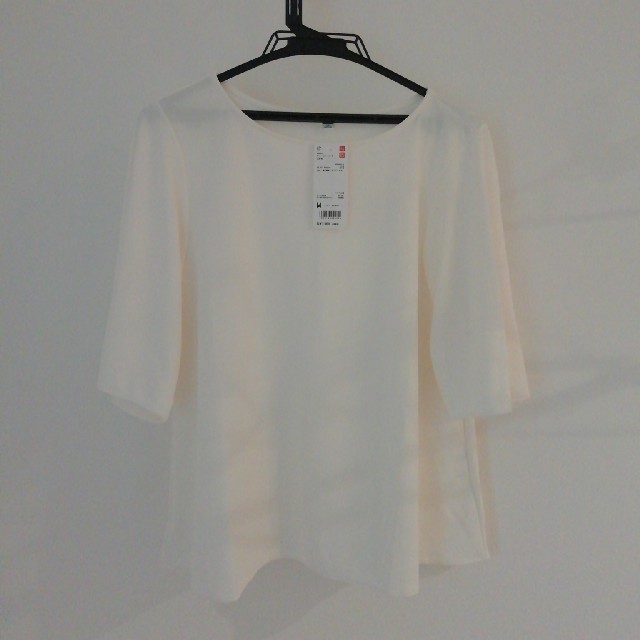 UNIQLO(ユニクロ)のユニクロ　ジャージーT レディースのトップス(シャツ/ブラウス(半袖/袖なし))の商品写真
