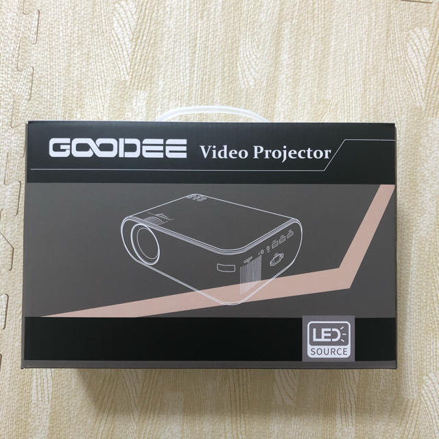 お買い得】GooDee プロジェクター wifiプロジェクター 4800lm