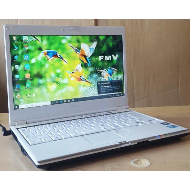 富士通(フジツウ)のWin10 MGG73/i3/4G/320G/DVD/WLAN/オフィス スマホ/家電/カメラのPC/タブレット(ノートPC)の商品写真