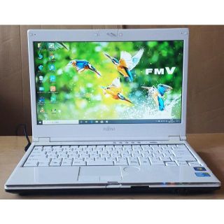 フジツウ(富士通)のWin10 MGG73/i3/4G/320G/DVD/WLAN/オフィス(ノートPC)