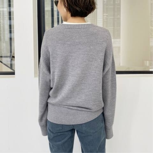 高級ブランド L'Appartement KNIT グレー GENTLEMAN L'Appartement// - CLASSE