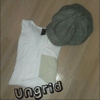 アングリッド(Ungrid)のUngridｷｬｽｹｯﾄ&Tｼｬﾂ (キャスケット)