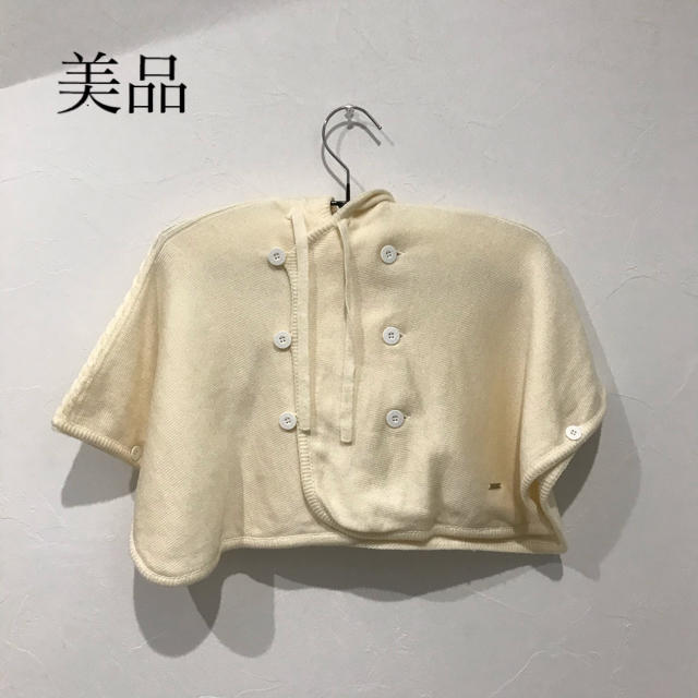 celine(セリーヌ)の美品　セリーヌポンチョ90 キッズ/ベビー/マタニティのキッズ服女の子用(90cm~)(コート)の商品写真