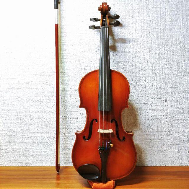 【良反響】木曽鈴木 No.280 1/8 バイオリン 1975 楽器の弦楽器(ヴァイオリン)の商品写真