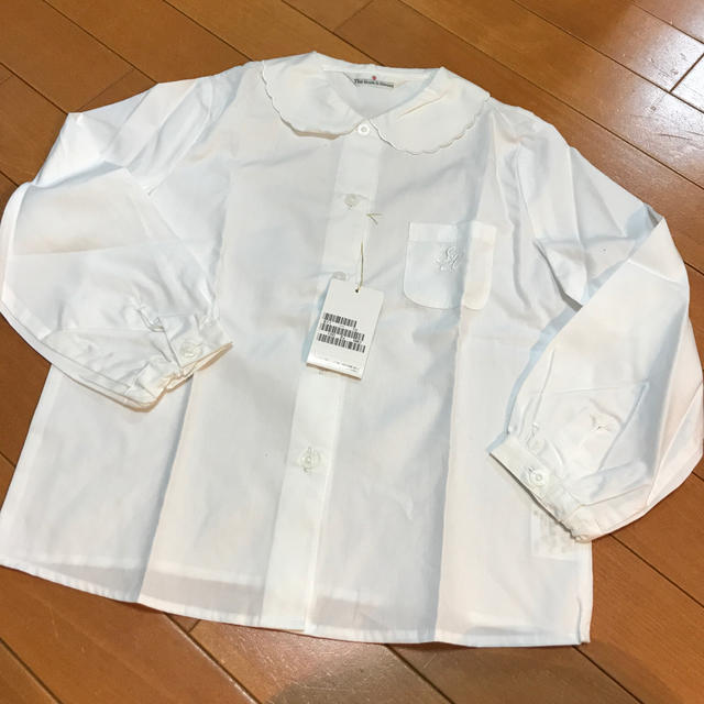 THE SCOTCH HOUSE(ザスコッチハウス)の【115】新品　The Scotch House ガールズ　ブラウス　綿100% キッズ/ベビー/マタニティのキッズ服女の子用(90cm~)(ドレス/フォーマル)の商品写真