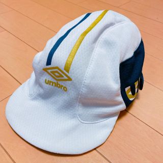 アンブロ(UMBRO)の【美品】umbro キッズ 帽子 サッカー 52センチ(帽子)