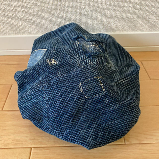KAPITAL - 襤褸ワークキャップ 古布 刺し子 パッチワーク 藍染め KAPITAL - 襤褸ワークキャップ 古布 刺し子 パッチワーク 藍染め