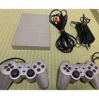 プレイステーション2(PlayStation2)の【動作確認済み】PS2本体 SCPH-75000 SSS サテンシルバー(家庭用ゲーム機本体)