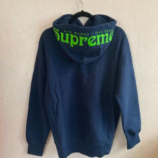 シュプリーム(Supreme)のsupreme フードロゴパーカー(パーカー)