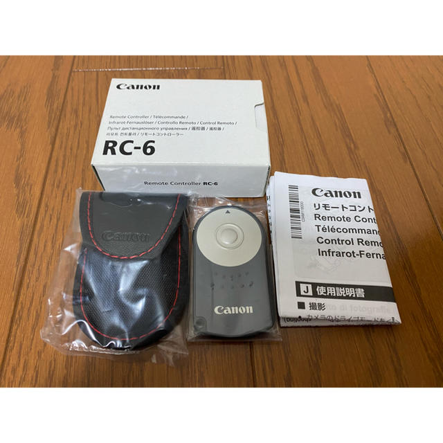 Canon(キヤノン)のキヤノン CANON 純正 リモートコントローラー RC-6 スマホ/家電/カメラのカメラ(その他)の商品写真