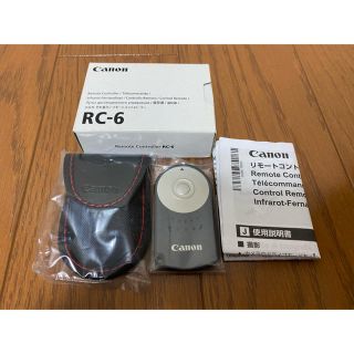 キヤノン(Canon)のキヤノン CANON 純正 リモートコントローラー RC-6(その他)