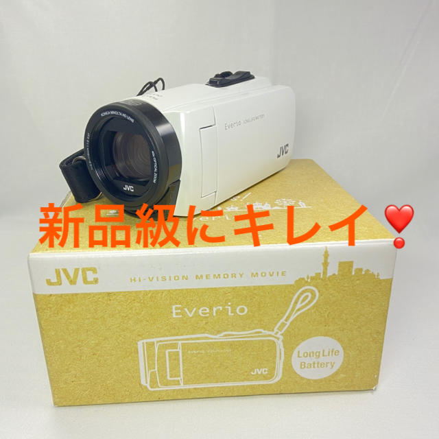 JVCケンウッド【付属品完備❣️】Victor・JVC GZ-F270-W