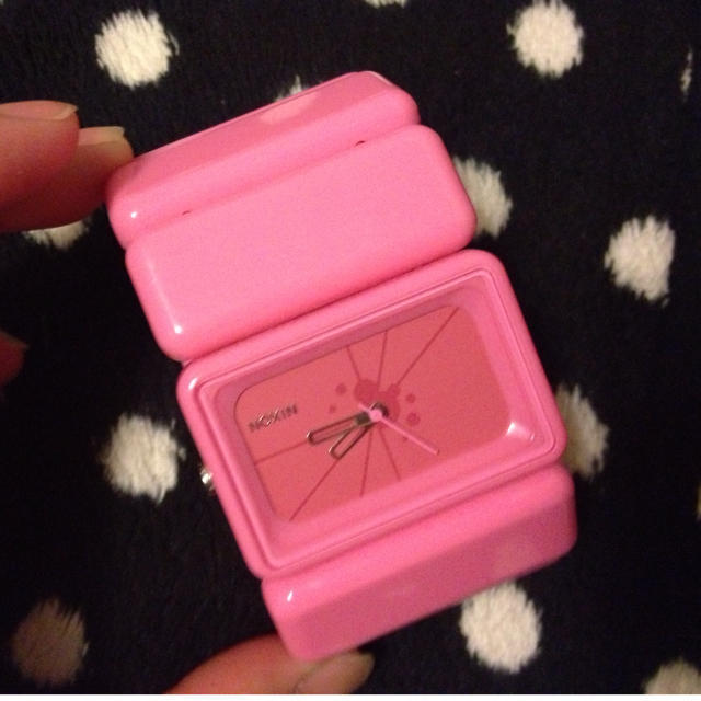 NIXON(ニクソン)のNIXON♡ピンク レディースのファッション小物(腕時計)の商品写真