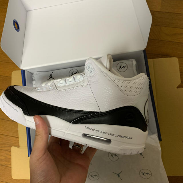 NIKE(ナイキ)のFRAGMENT × NIKE AIR JORDAN 3 メンズの靴/シューズ(スニーカー)の商品写真