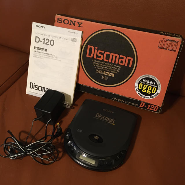 SONY(ソニー)のSONY Diskman D-120 スマホ/家電/カメラのオーディオ機器(ポータブルプレーヤー)の商品写真