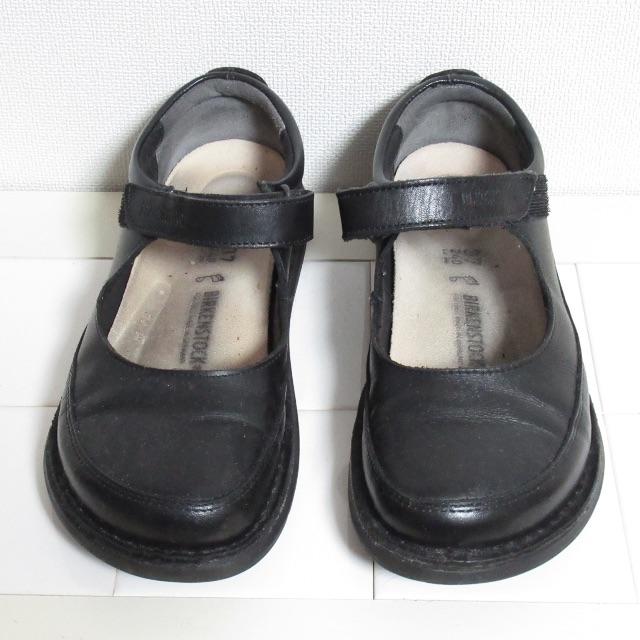 BIRKENSTOCK(ビルケンシュトック)のビルケンシュトック★JUNE ストラップ シューズ 37 24cm ブラック レディースの靴/シューズ(スリッポン/モカシン)の商品写真