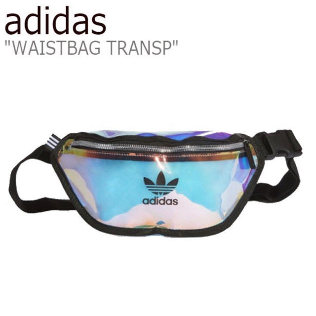 adidas(アディダス)のadidas WAISTBAG TRANSP  FM3261 レディースのバッグ(ボディバッグ/ウエストポーチ)の商品写真