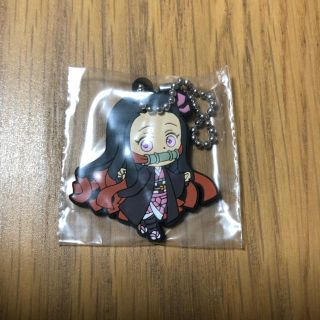 くら寿司 鬼滅の刃ラバーアクセサリー 禰豆子(キャラクターグッズ)