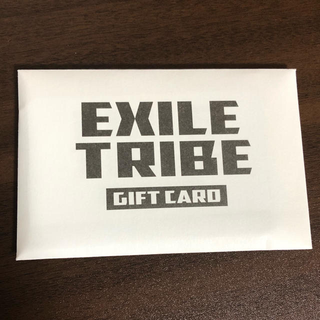 EXILE TRIBE GIFT CARD 10枚 1万円分 ギフトカード - ミュージシャン