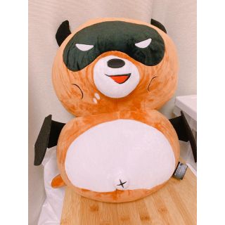タイトー(TAITO)のあくまでタヌキくん ぬいぐるみ　約45cm セガとround1限定(ぬいぐるみ)