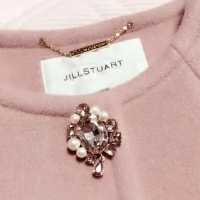JILL by JILLSTUART(ジルバイジルスチュアート)のビジュー コート レディースのジャケット/アウター(ロングコート)の商品写真
