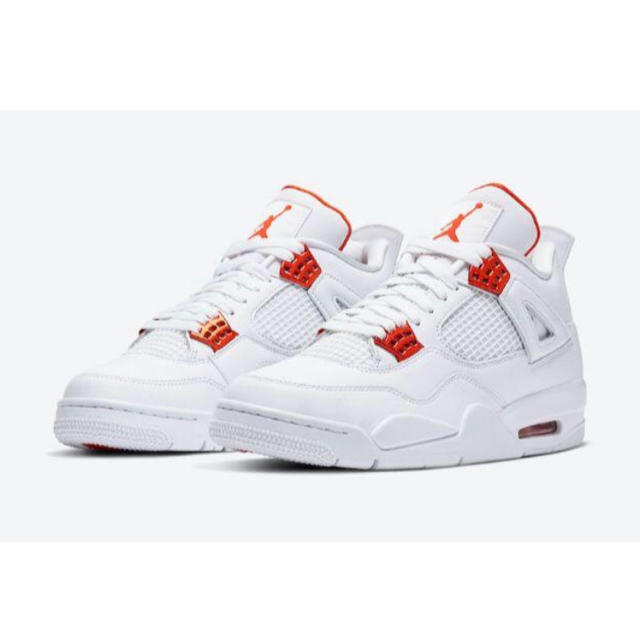 NIKE AIR JORDAN 4 RETRO ORANGE METALLIC