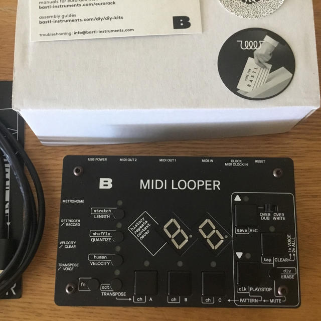 Bastl Instruments MIDI Looper