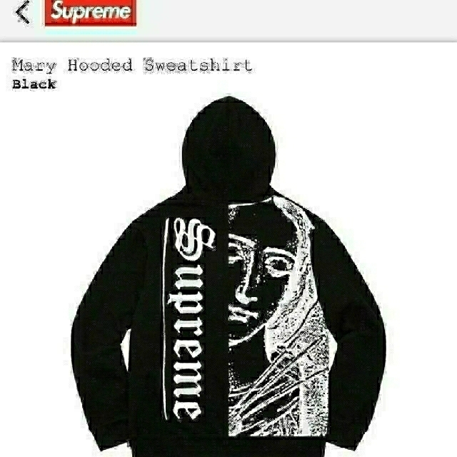 Supreme Mary Hooded Sweatshirt　パーカー