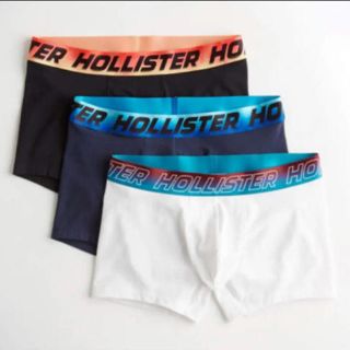 ホリスター(Hollister)のホリスター　ボクサーパンツ　３枚セット(ボクサーパンツ)