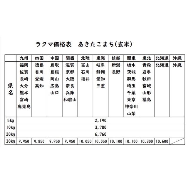 お米 令和2年 愛媛県産あきたこまち 玄米 30kg