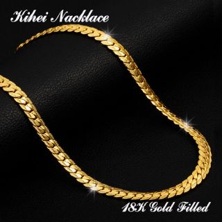 喜平 ネックレス メンズ k18 キヘイネックレス チェーン キヘイ 金 18k(ネックレス)