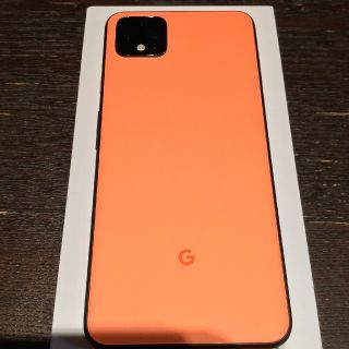 アンドロイド(ANDROID)のGoogle Pixel4XL Orange 64GB simフリー(スマートフォン本体)