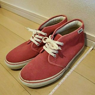 ヴァンズ(VANS)のVANS　メンズスニーカー　美品　オシャレピンク♪(スニーカー)