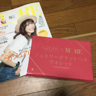 アーカー(AHKAH)のMORE6月号 付録(財布)