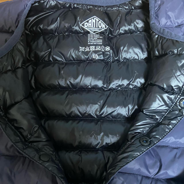 DANTON インナーダウン ネイビー | hartwellspremium.com