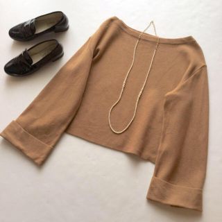 ユナイテッドアローズ(UNITED ARROWS)の美品♡ユナイテッドアローズ ミラノリブコットンルーズニットプルオーバー(ニット/セーター)