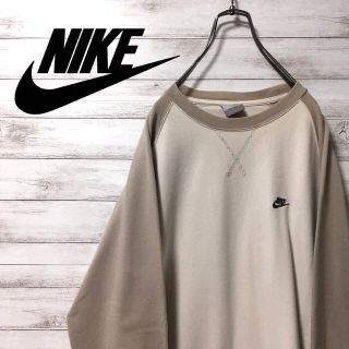 ナイキ(NIKE)の専用 90s NIKE ナイキ スウェット トレーナー アースカラー 刺繍ロゴ(スウェット)