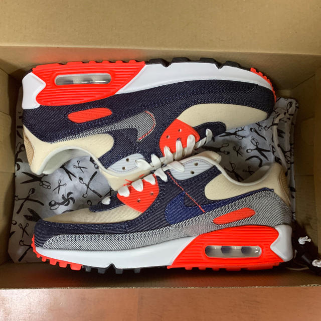 NIKE(ナイキ)のNIKE×DENHAM AIR MAX90 DMHM 24cm  メンズの靴/シューズ(スニーカー)の商品写真