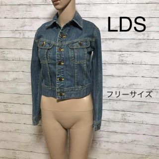 エルディーエス(LDS)の【最終お値下げ】LDS レディース デニムジャケット(Gジャン/デニムジャケット)