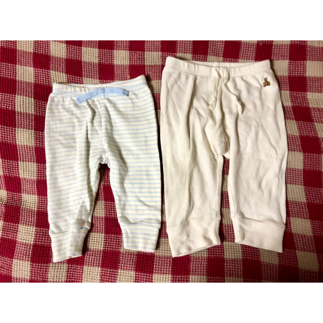 GAP(ギャップ)のbaby GAP スゥエットパンツ２枚 キッズ/ベビー/マタニティのベビー服(~85cm)(パンツ)の商品写真