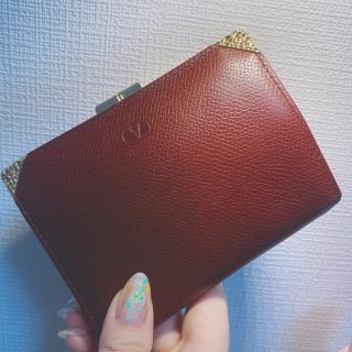 ヴァレンティノガラヴァーニ(valentino garavani)のヴァレンティノ がま財布　折りたたみ財布(財布)