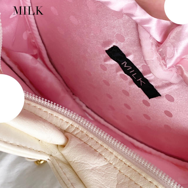 MILK(ミルク)の【MILK】チェーンショルダーバッグ ハート ミルク レディースのバッグ(ショルダーバッグ)の商品写真