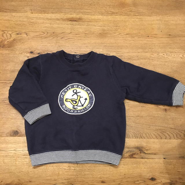 PETIT BATEAU(プチバトー)のプチバトー  トレーナー キッズ/ベビー/マタニティのベビー服(~85cm)(トレーナー)の商品写真