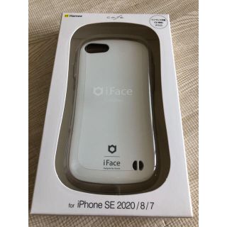 アイフォーン(iPhone)の【新品】　iFace スマホカバー　アイフェイス　iPhoneケースミルク(iPhoneケース)