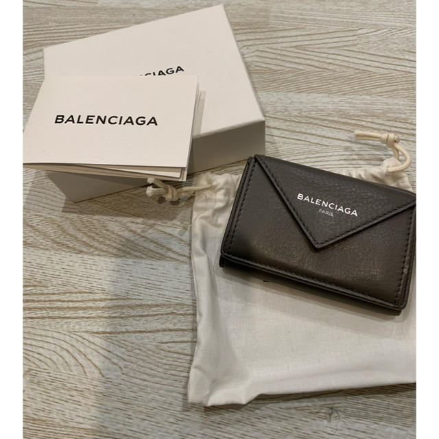 Balenciaga(バレンシアガ)のバレンシアガ BALENCIAGA ペーパーミニウォレット メンズのファッション小物(折り財布)の商品写真