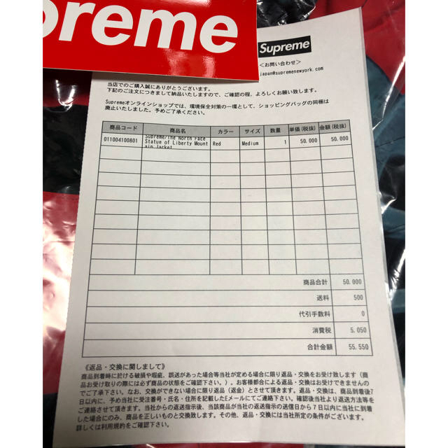 Supreme The North Face Statue of Liberty 1